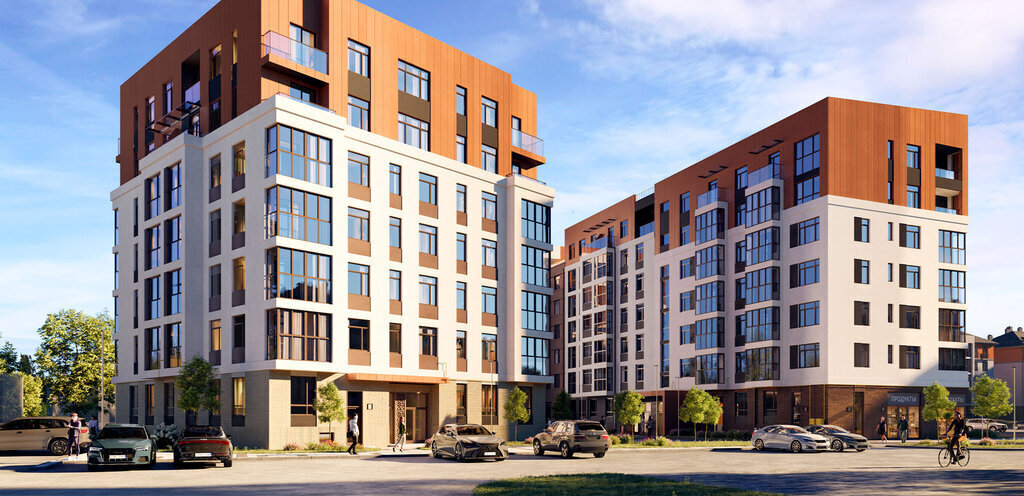 квартира р-н Гурьевский г Гурьевск ул Лазурная 18 ЖК «RiverPark» фото 2