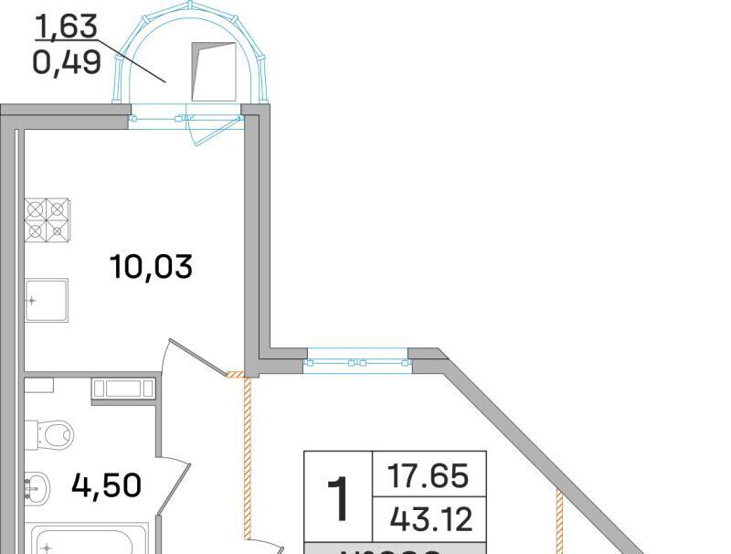 квартира г Королев ул Калинина 11 Дом‐Мегалит в Королёве Медведково фото 1