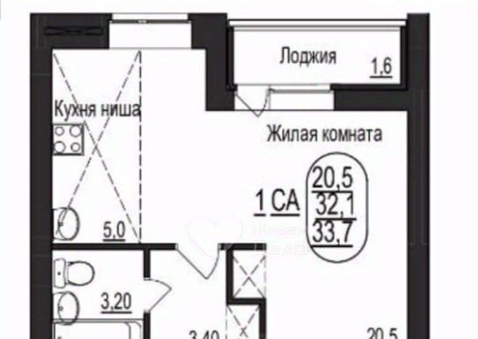 квартира г Волжский ул Волжской Военной Флотилии 96 фото 2