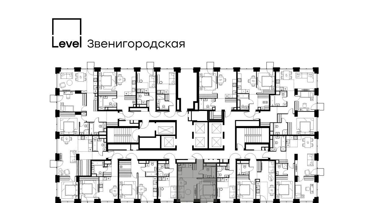 квартира г Москва метро Народное Ополчение Левел Звенигородская жилой комплекс, к 1 фото 2