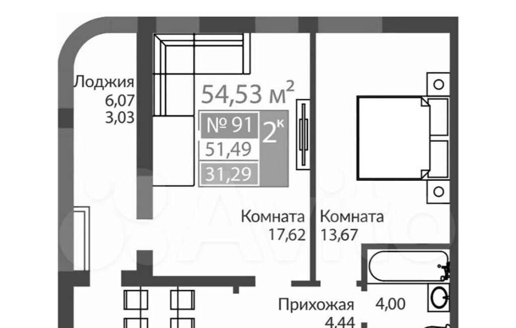 квартира г Симферополь р-н Киевский пр-кт Александра Суворова 99 фото 5