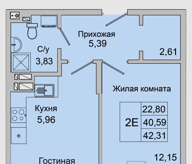 квартира г Батайск ул Булгакова 11 фото 1