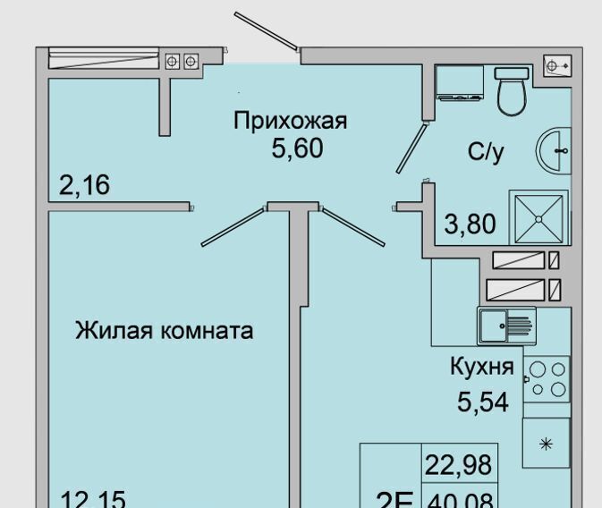 квартира г Батайск ул Булгакова 11 фото 1