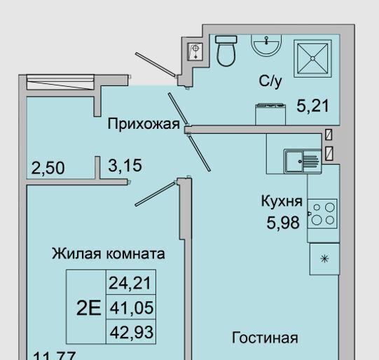 квартира г Батайск ул Булгакова 11 фото 1