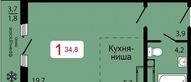 р-н Октябрьский ул Калинина 2 фото