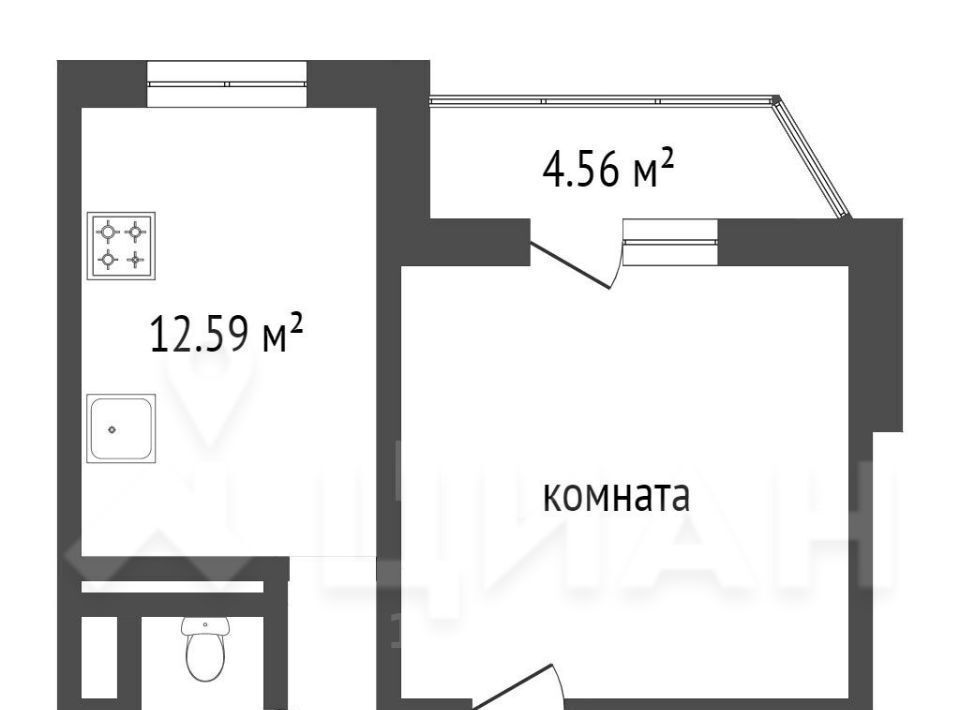 квартира г Чехов ул Весенняя 29 фото 2