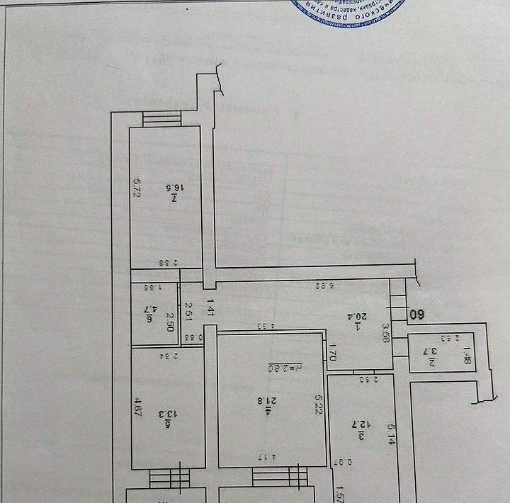 квартира г Ростов-на-Дону р-н Советский Западный ул Жмайлова 11/19 фото 2