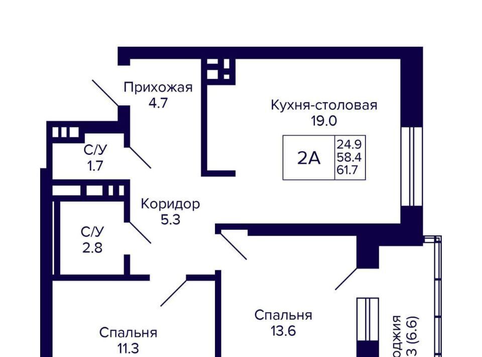 квартира г Новосибирск Студенческая пер 18-й Бронный 16 фото 1
