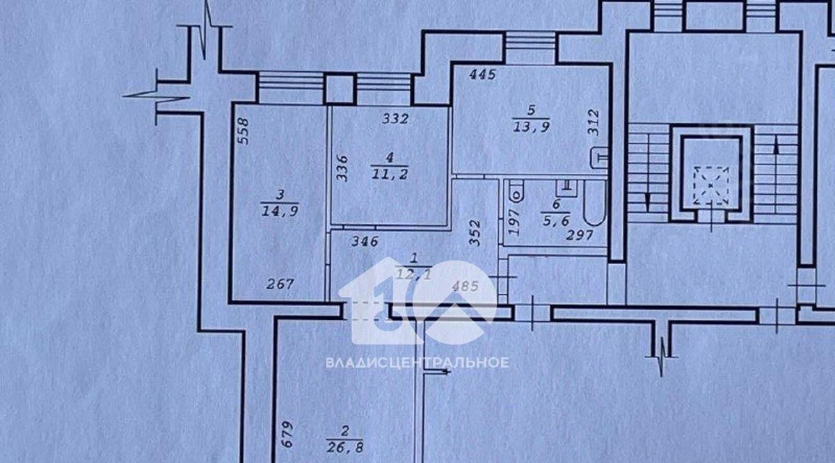 квартира г Новосибирск ул Котовского 21/1 Площадь Маркса фото 2