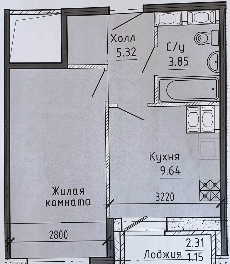 квартира г Санкт-Петербург метро Рыбацкое Усть-Славянка пр-кт Советский 43к/1 фото 24