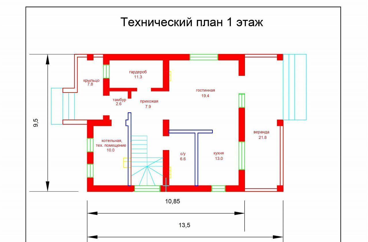 дом г Тула р-н Привокзальный Осенняя ул, пос. Новый фото 37