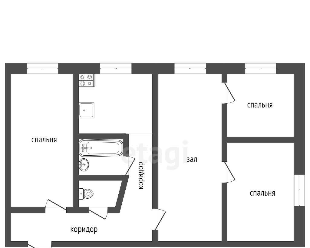 квартира г Кисловодск ул Героев Медиков ул Ленинградская 36 фото 16