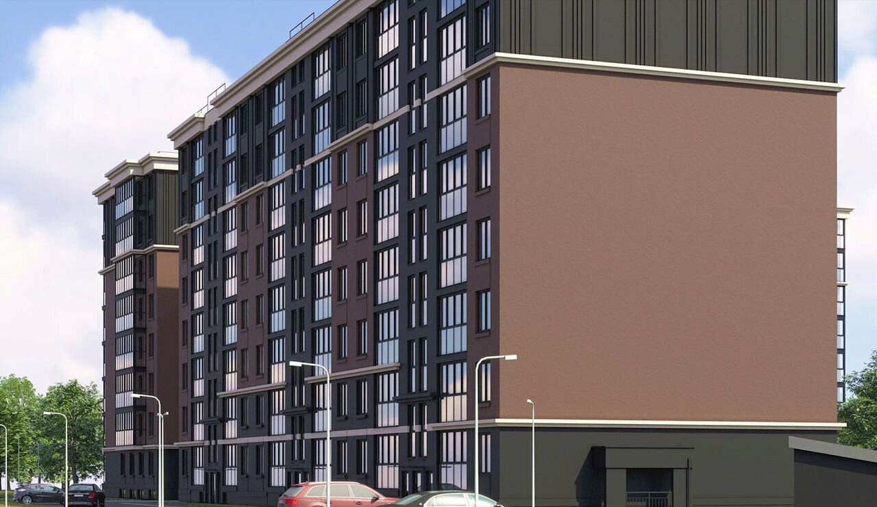 квартира г Калининград р-н Московский ул. Толстикова, д. 36, корп. 2 фото 11