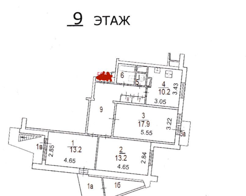 квартира г Москва метро Народное Ополчение ул Маршала Тухачевского 32/2 фото 2