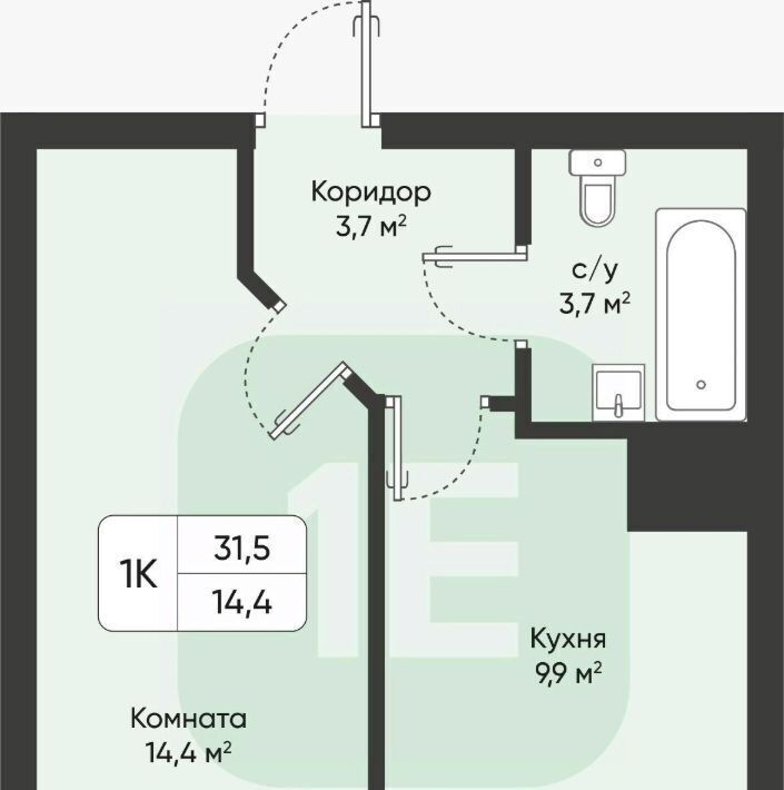 квартира г Новосибирск ул Бородина 56 Площадь Маркса фото 2