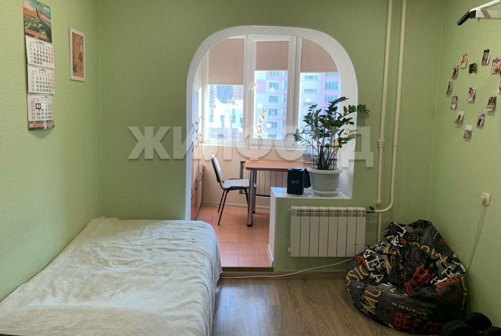 квартира г Новосибирск Заельцовская ул Тюленина 15 фото 7