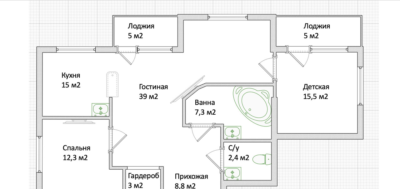 квартира г Красноярск Северный ул Водопьянова 20 м-н фото 4