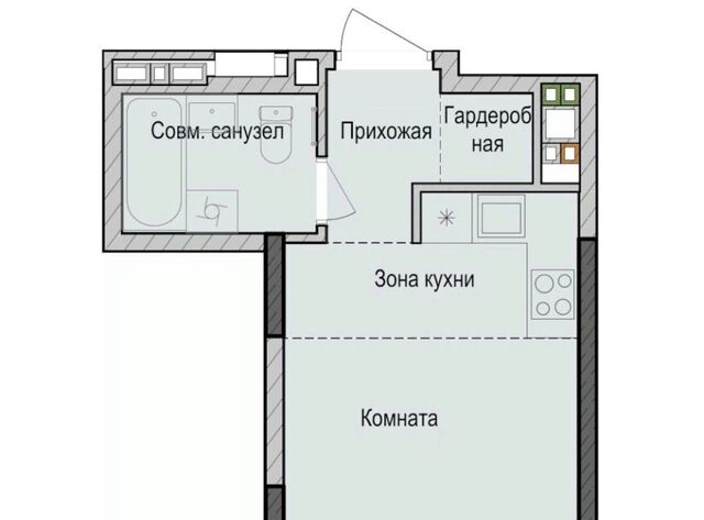метро Горки ЖК «Унай» Седьмое Небо жилрайон фото