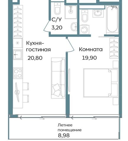 квартира курортный кластер Темпо фото