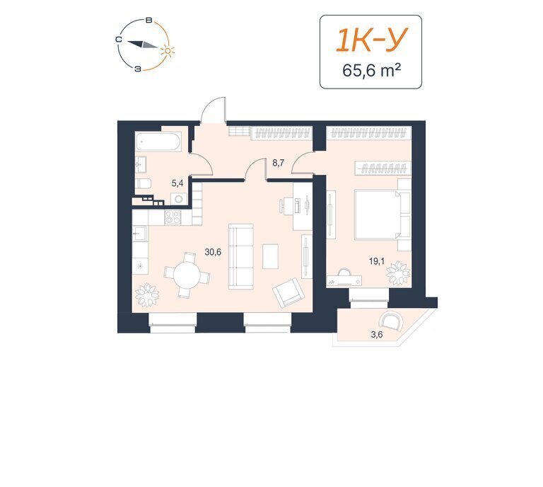 квартира г Екатеринбург Чкаловская ул Декабристов 20 фото 1