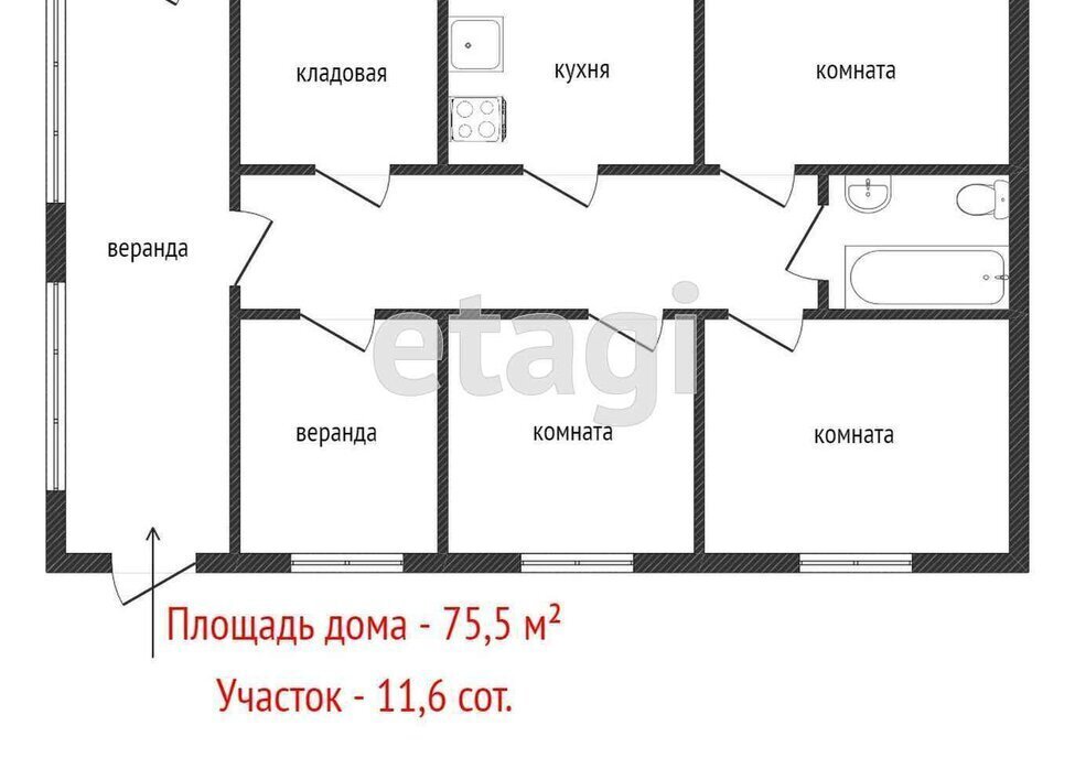 дом г Ревда ул Западная фото 1