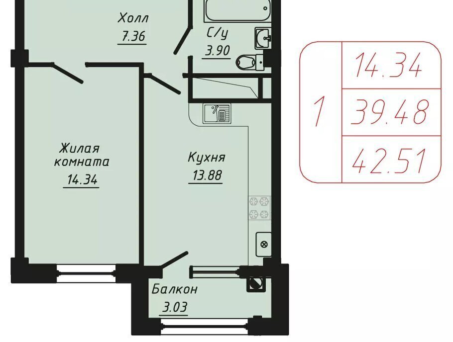 квартира г Кисловодск ул Фоменко фото 1