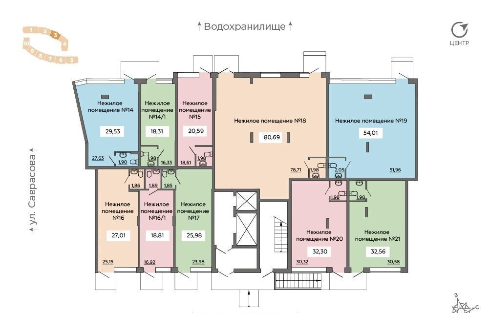 свободного назначения г Воронеж р-н Левобережный ул Саврасова 86 фото 3