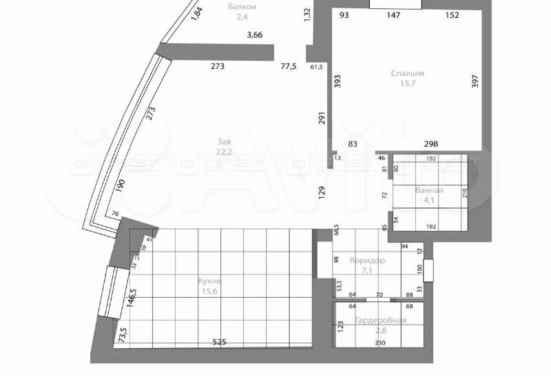 квартира г Казань метро Горки р-н Приволжский тракт Оренбургский 24б Тракт фото 13