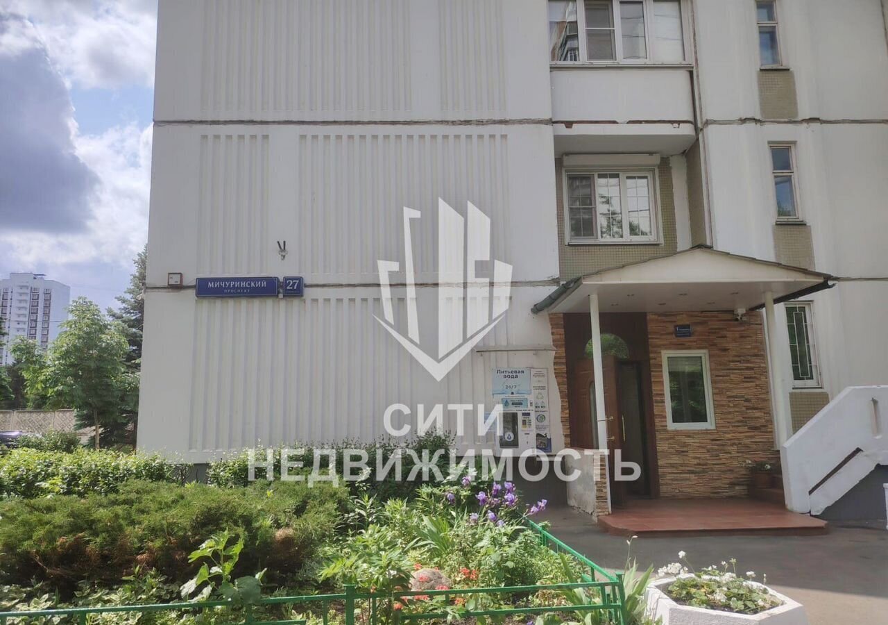квартира г Москва метро Раменки пр-кт Мичуринский 27к/3 муниципальный округ Раменки фото 21