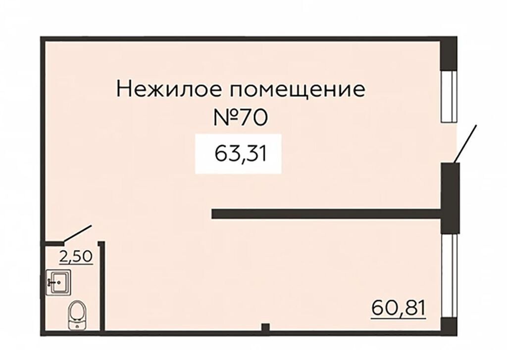 свободного назначения г Воронеж р-н Ленинский ул Летчика Колесниченко 67 фото 1