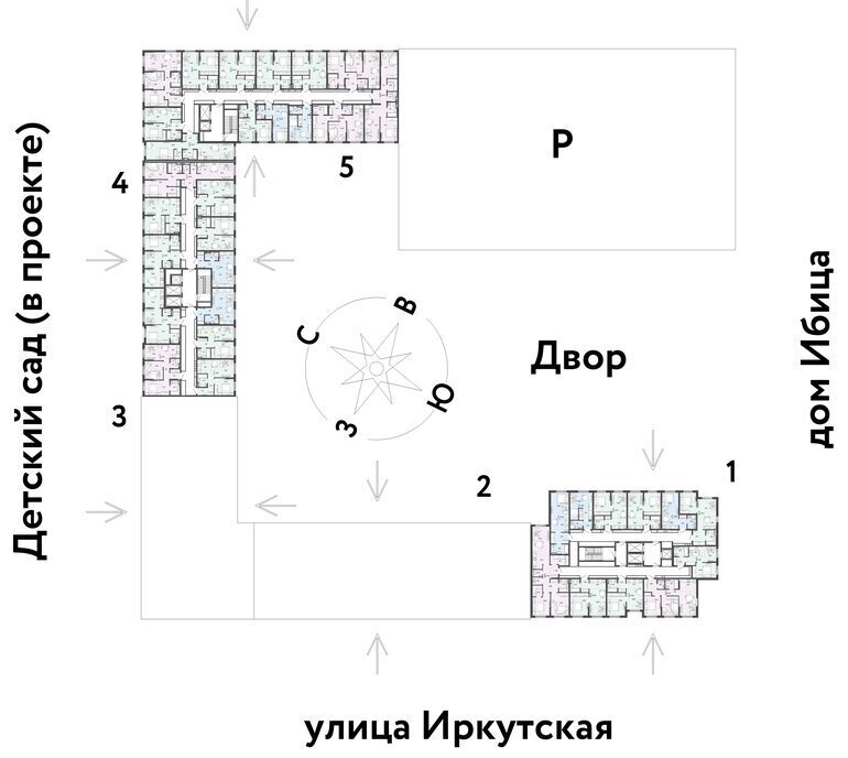 квартира г Тюмень ДОК ул Ярославская ЖК Остров-сад Калининский административный округ фото 2