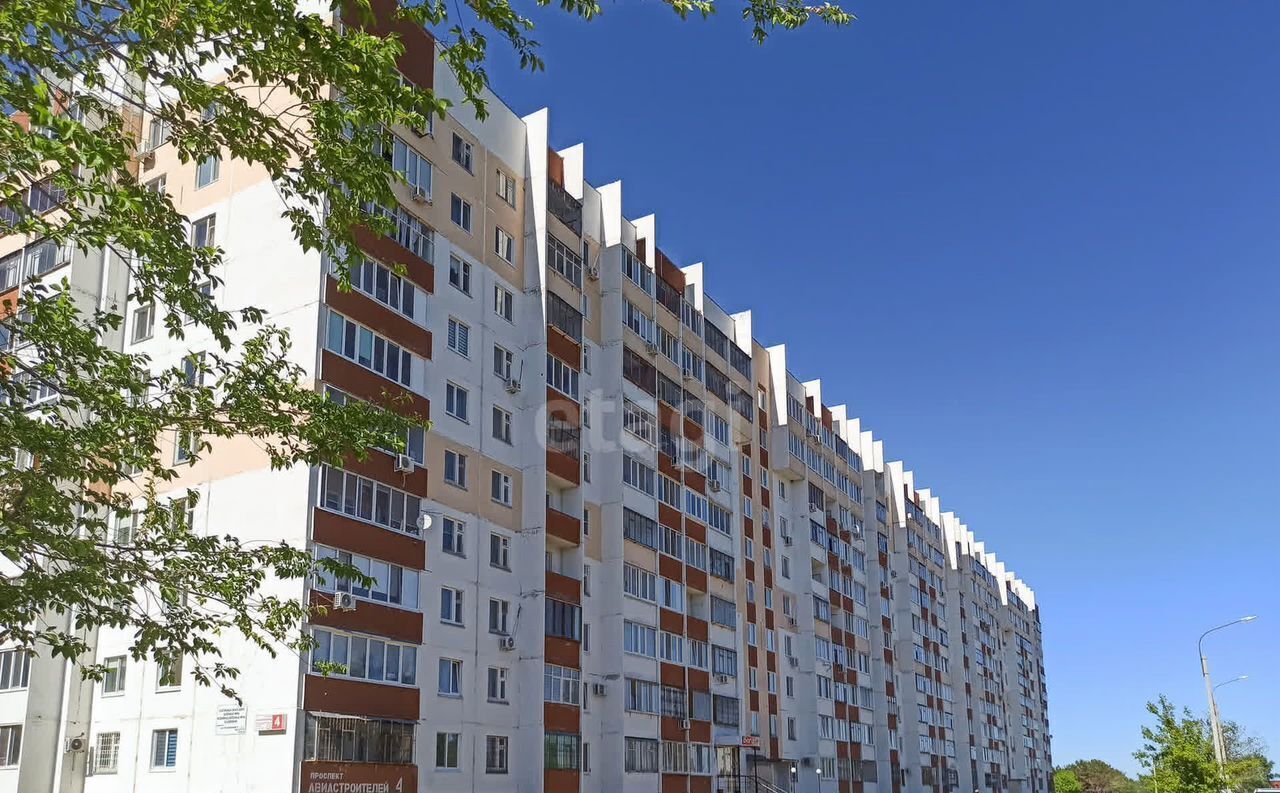 квартира г Ульяновск р-н Заволжский пр-кт Авиастроителей 4 фото 22