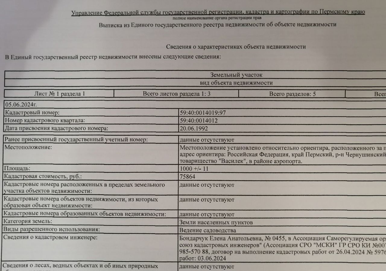 земля р-н Чернушинский г Чернушка снт РОНО фото 2