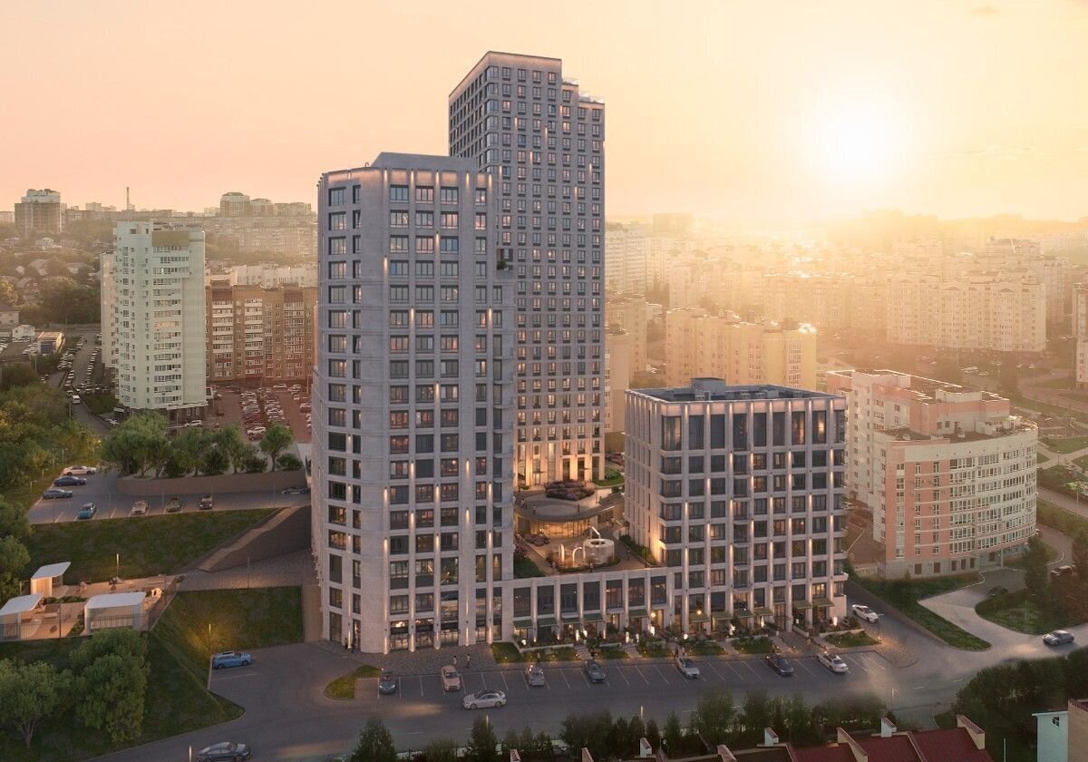 квартира г Уфа р-н Кировский ул Зайнаб Биишевой ЖК «Пьермонт» фото 22
