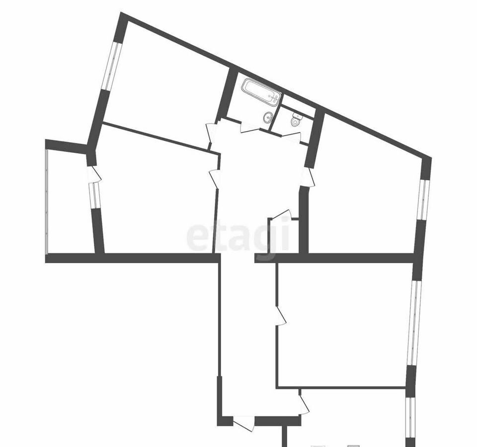 квартира г Обнинск пр-кт Маркса 49 фото 27