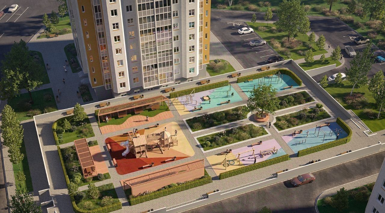 квартира г Тверь р-н Московский ЖК Корона Парк Урбан Парк жилой комплекс фото 10