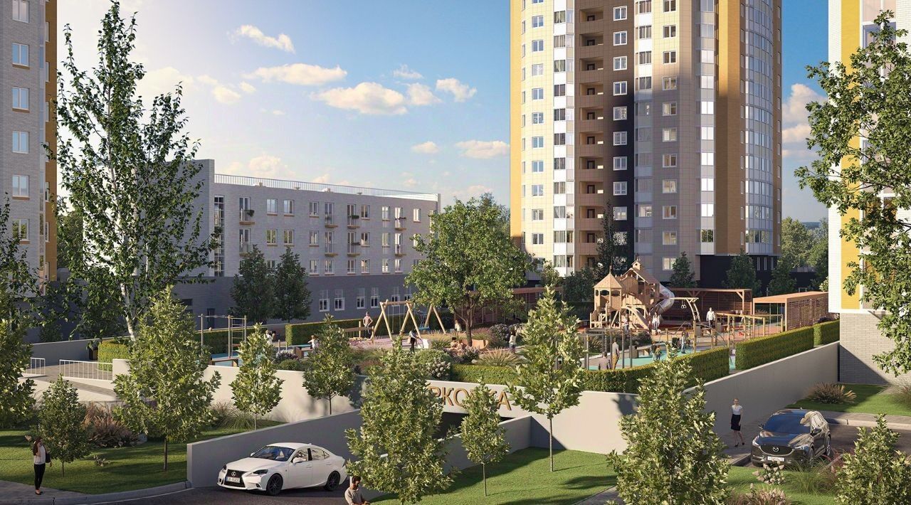 квартира г Тверь р-н Московский ЖК Корона Парк Урбан Парк жилой комплекс фото 11