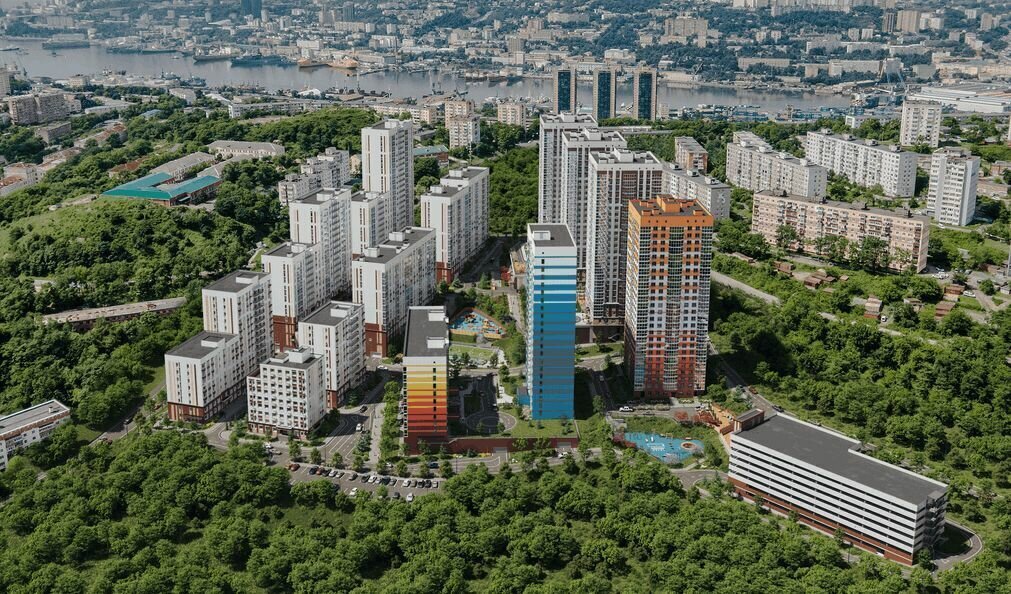 квартира г Владивосток р-н Первомайский ЖК «Меридианы Улисса» фото 11