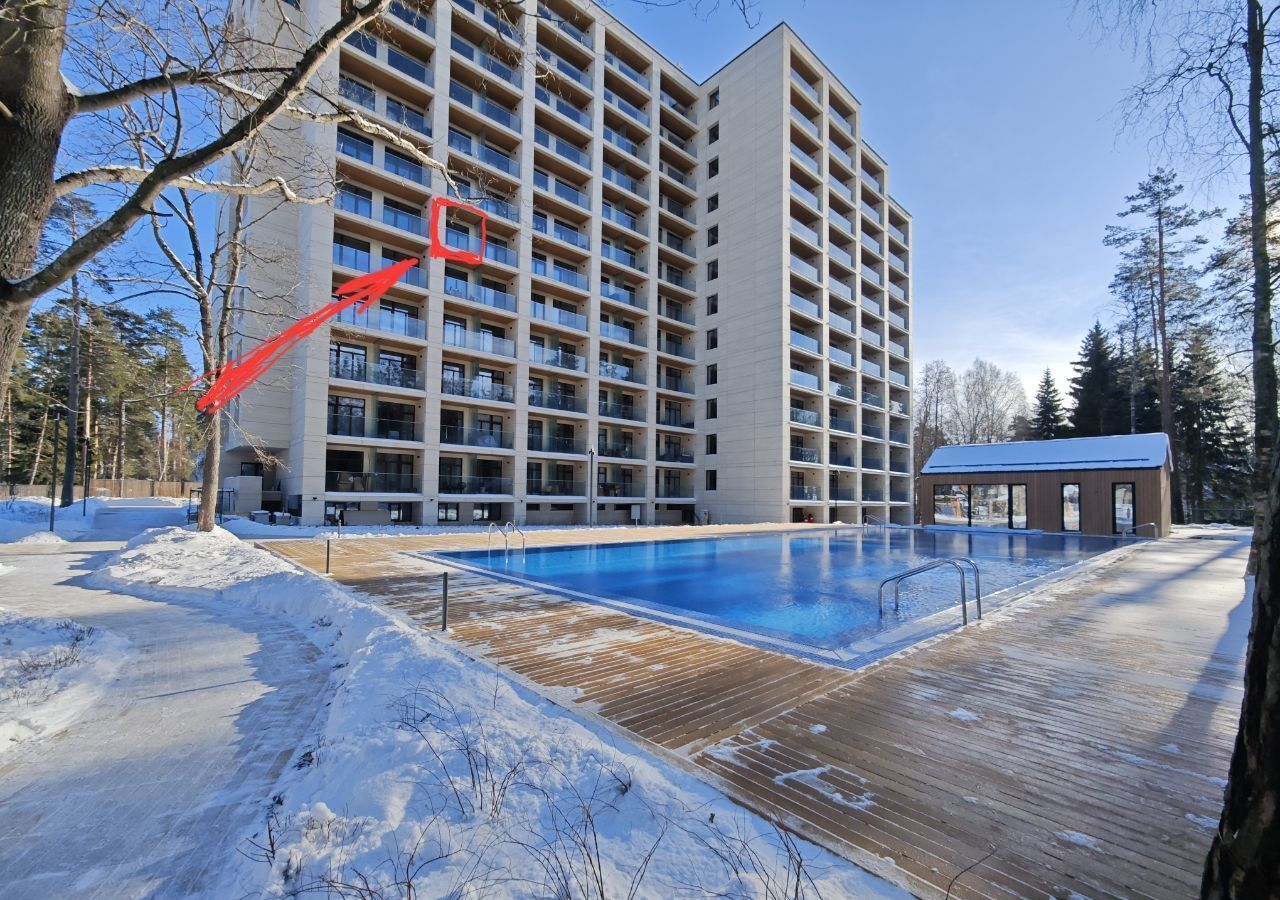 квартира г Зеленогорск Курортный ш Приморское 570л ЖК «Морская ривьера» фото 8