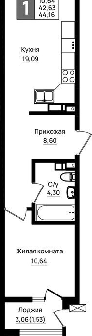 квартира г Новороссийск р-н Южный микрорайон 5-я Бригада фото 1