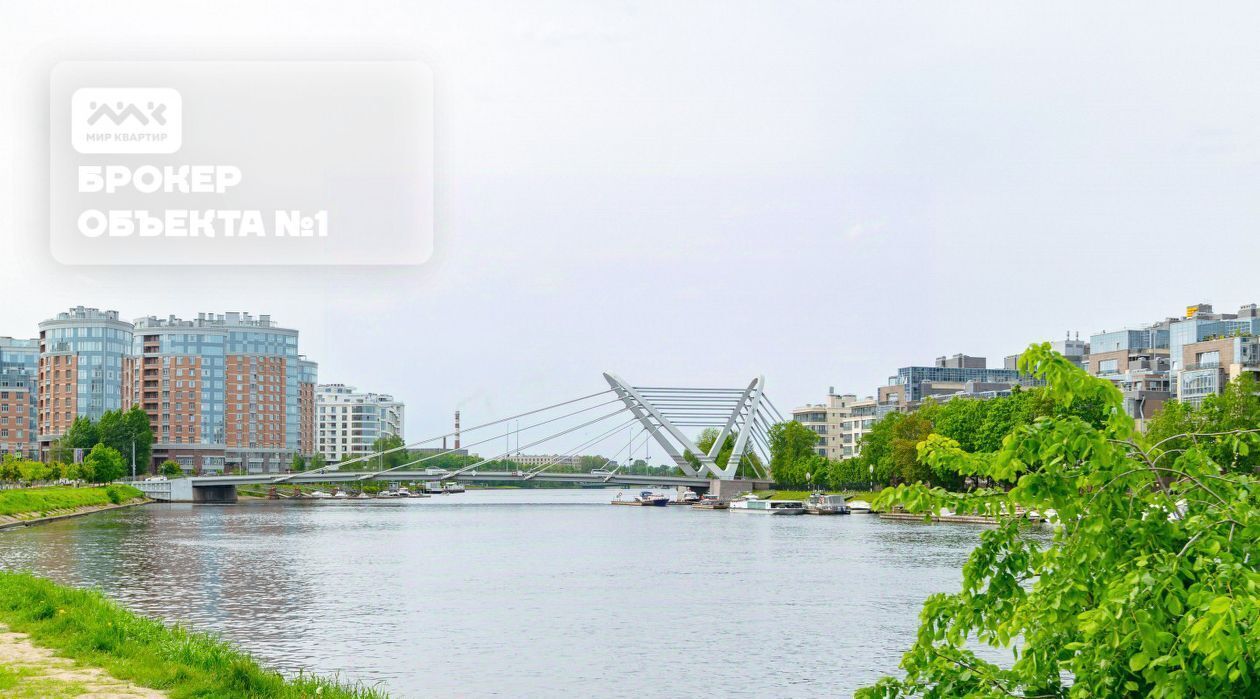 квартира г Санкт-Петербург метро Чкаловская ул Глухая Зеленина 6 фото 45