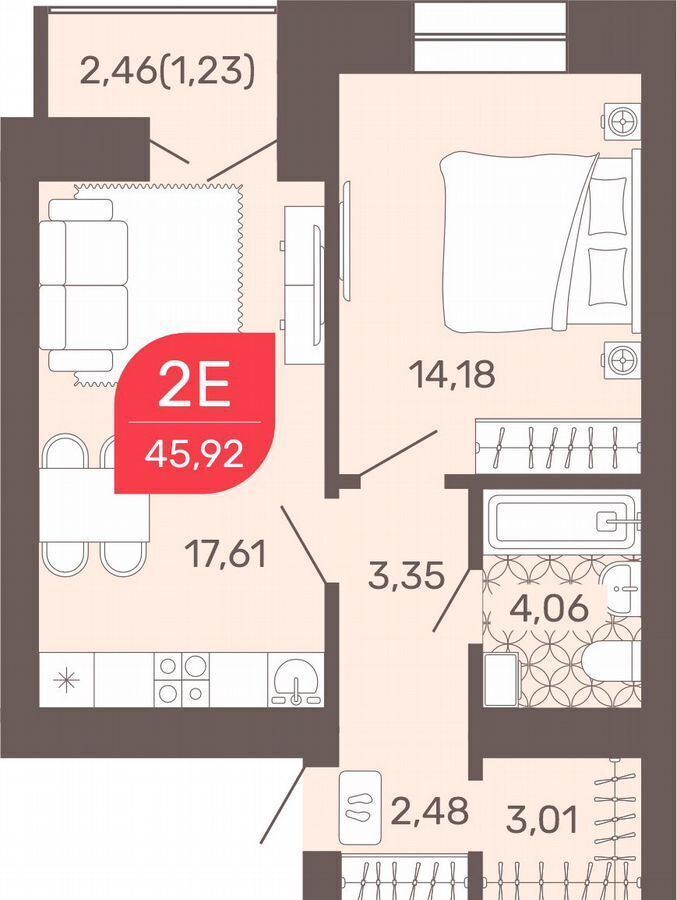 квартира г Чита р-н Железнодорожный мкр Романовский 32 фото 1