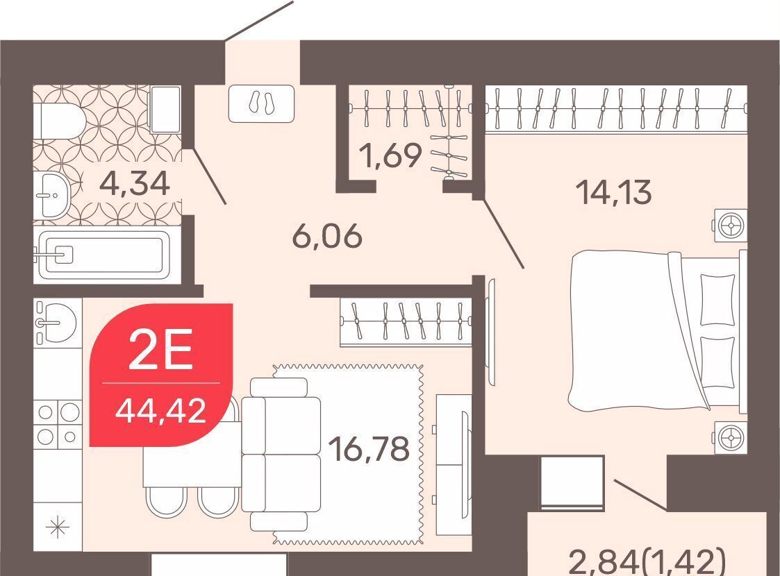квартира г Чита р-н Железнодорожный мкр Романовский 32 фото 1