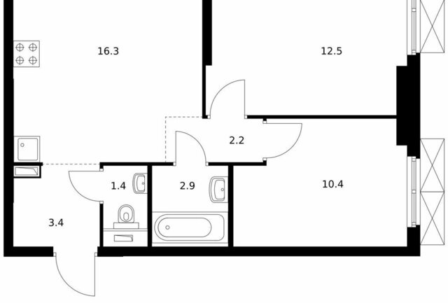 метро Бутырская ЖК Руставели 14 к 2. 7 фото