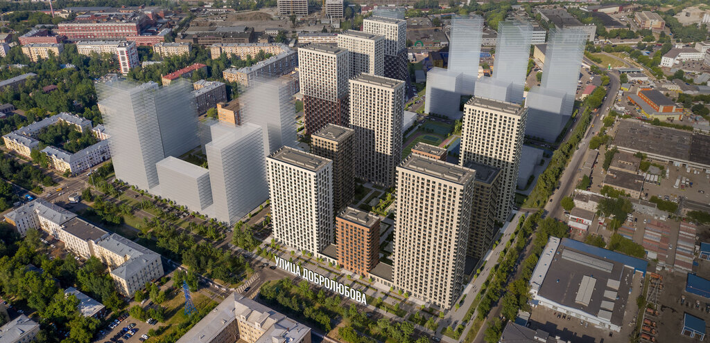 квартира г Москва метро Бутырская ЖК Руставели 14 к 2. 7 фото 2