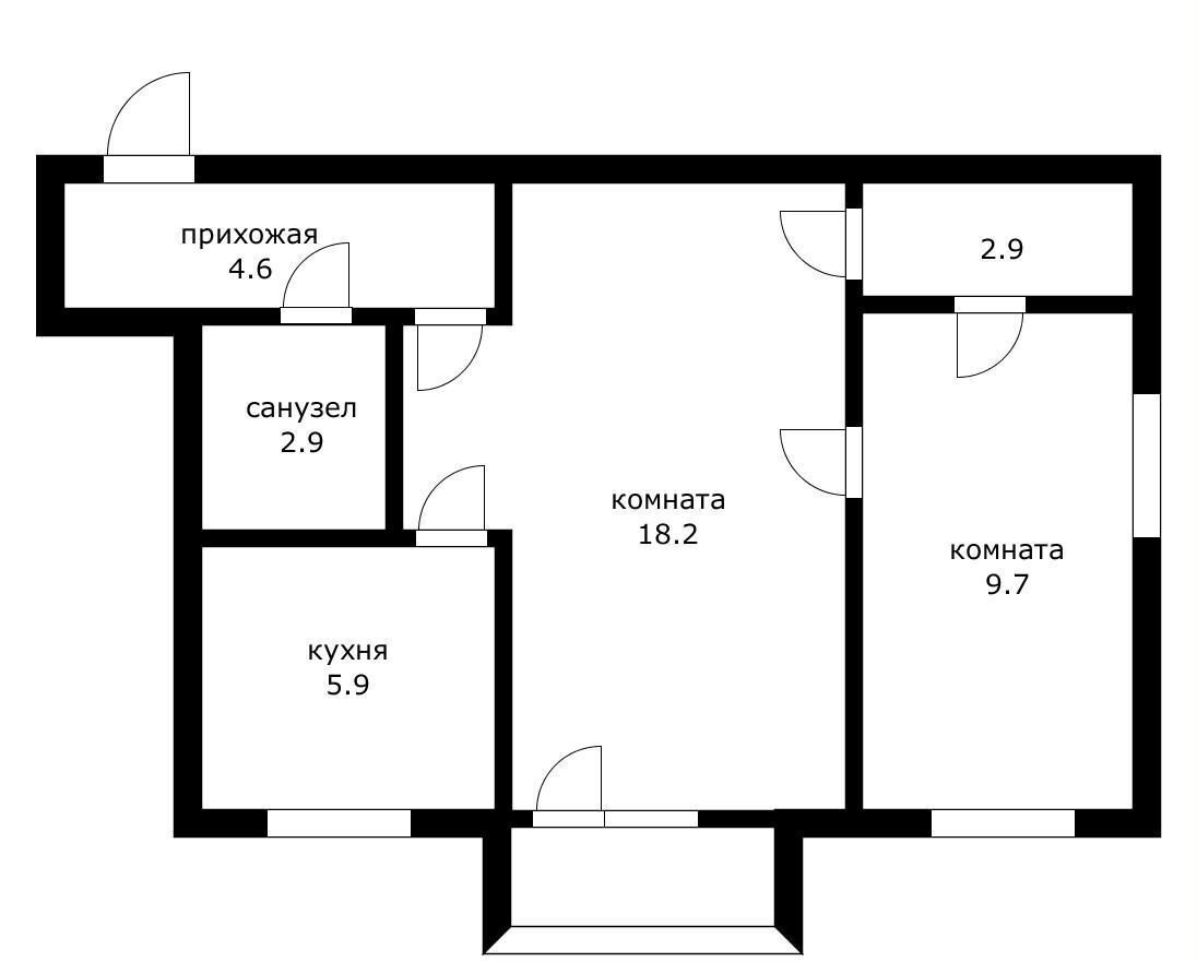 квартира г Краснодар р-н Центральный ул им. Котовского 86 р-н Западный фото 11