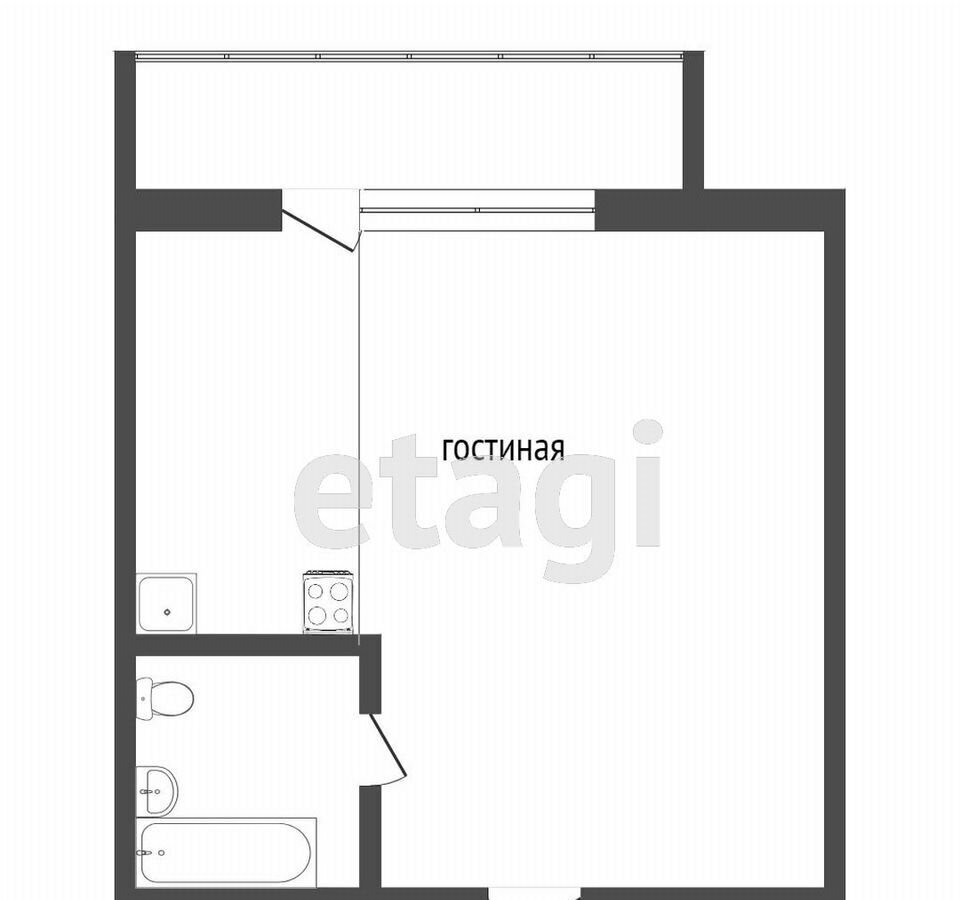 квартира г Тобольск 15-й мкр-н, 33 фото 21