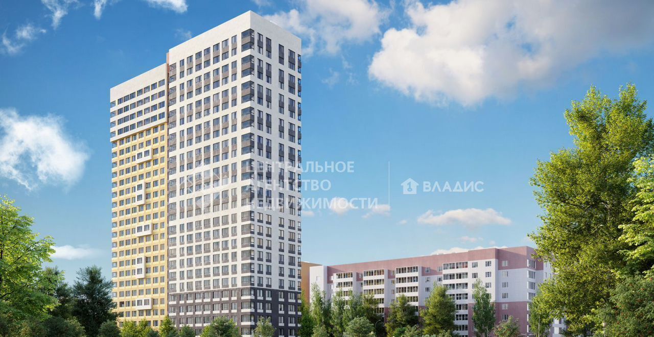 квартира г Рязань р-н Железнодорожный ш Михайловское ЖК «Счастье-2» жилой дом фото 2