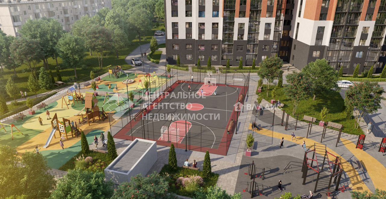 квартира г Рязань р-н Железнодорожный мкр Октябрьский городок ЖК «Чкалов» фото 4