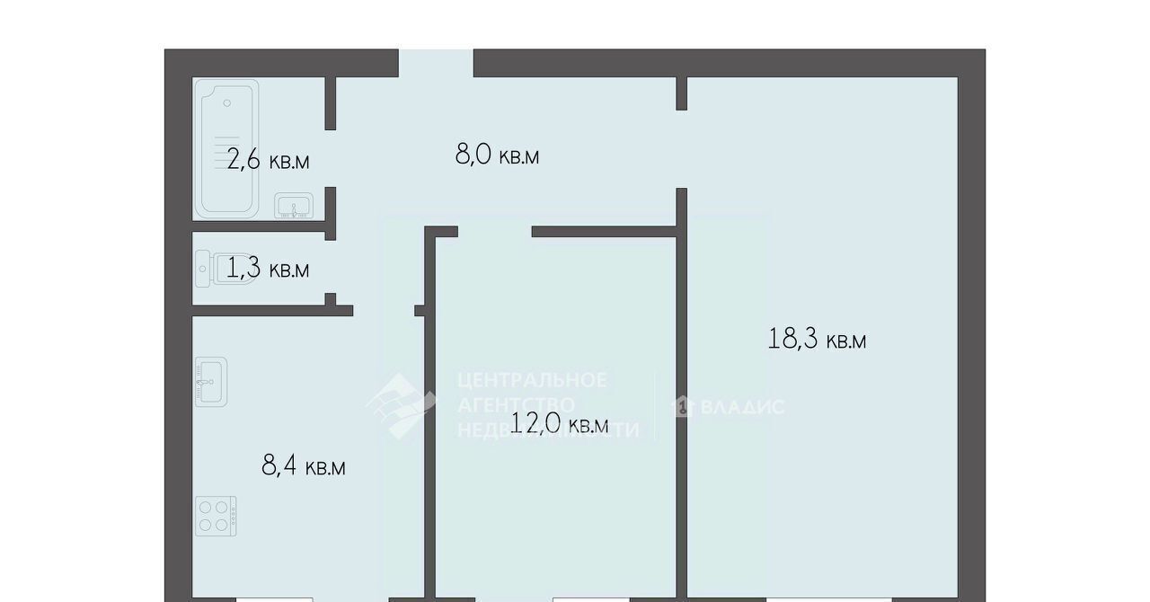 квартира г Рязань р-н Московский ул Интернациональная 15в фото 21